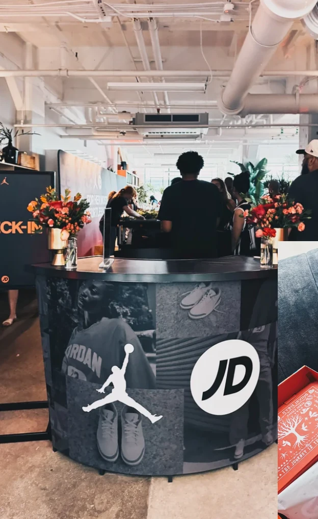 A Jordan and JD brand event